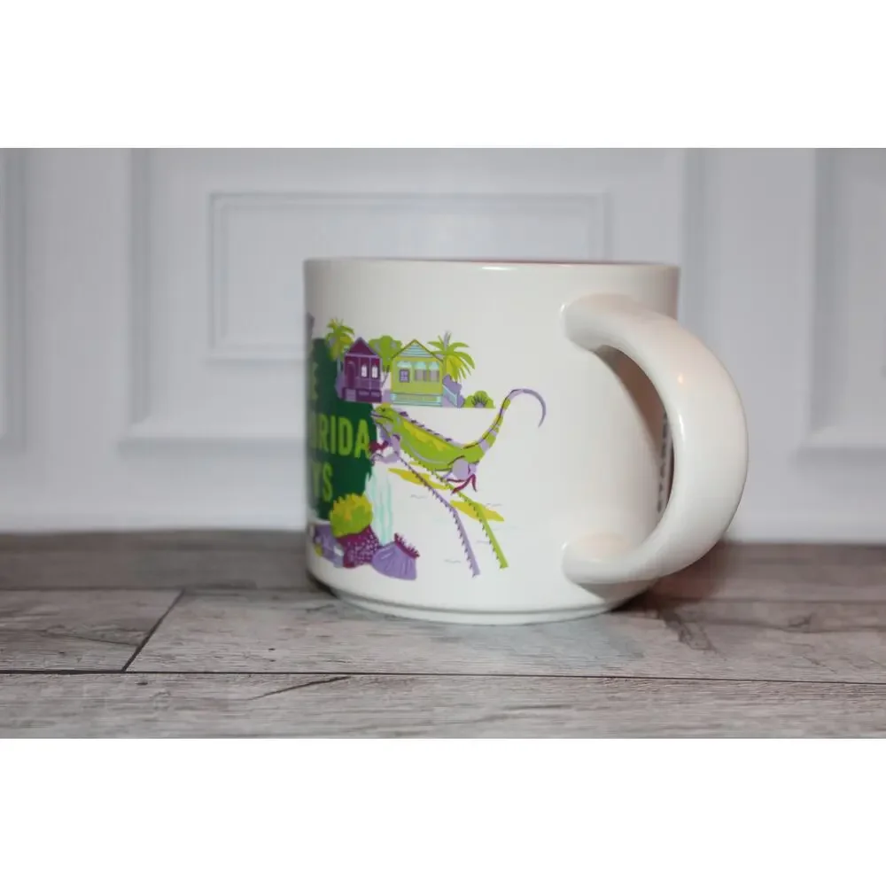 Starbucks Florida Keys Discovery Series 14oz Coffee Mug NWT/Box